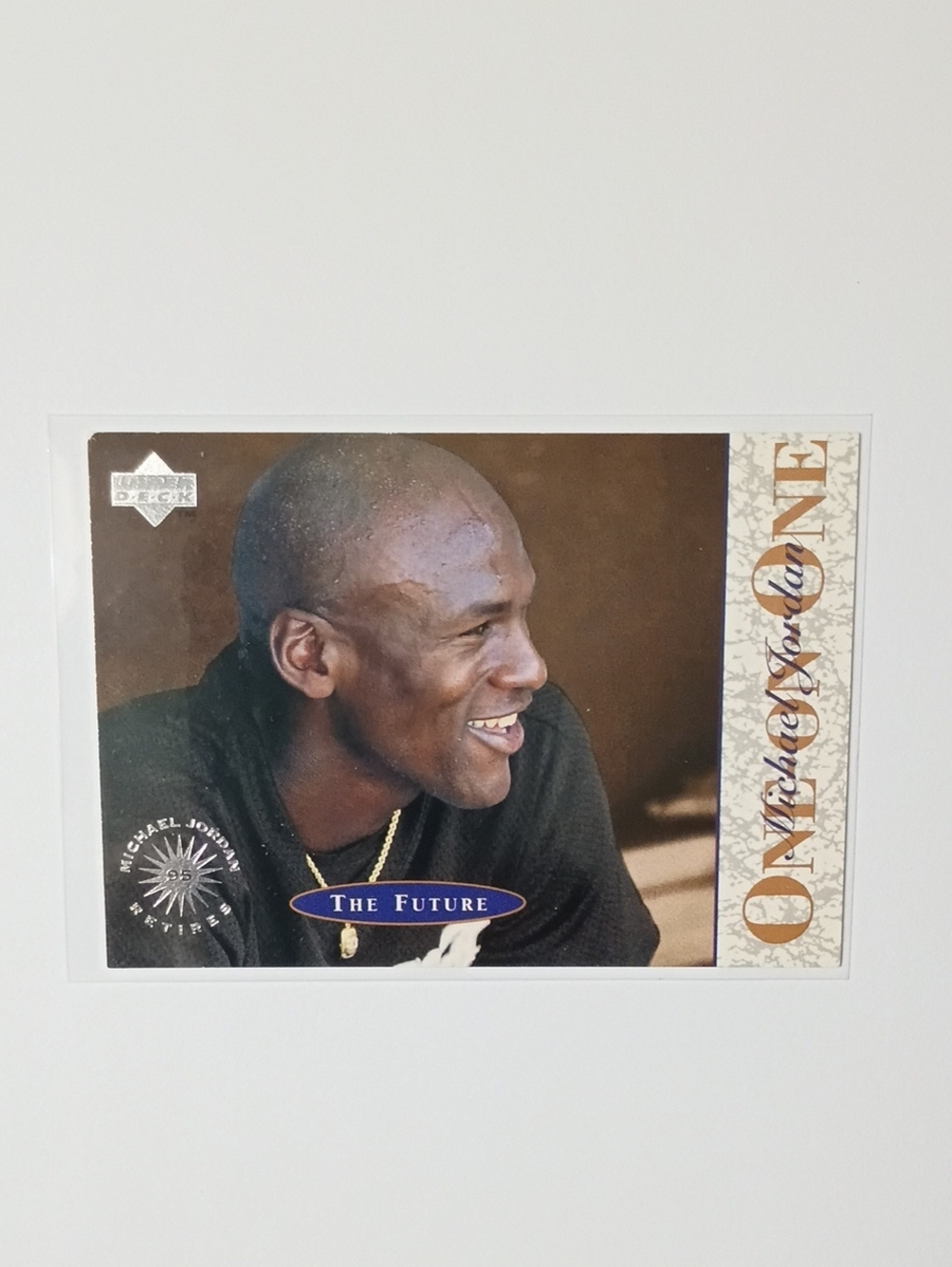 Michael Jordan Trading Card - Black